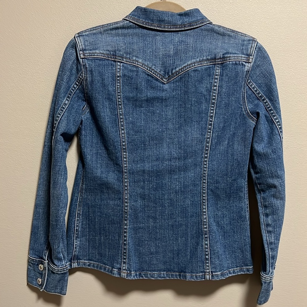 Gap Stretch Denim Western Jacket - Picture 3 of 5